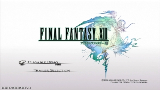 Final Fantasy XIII Demo