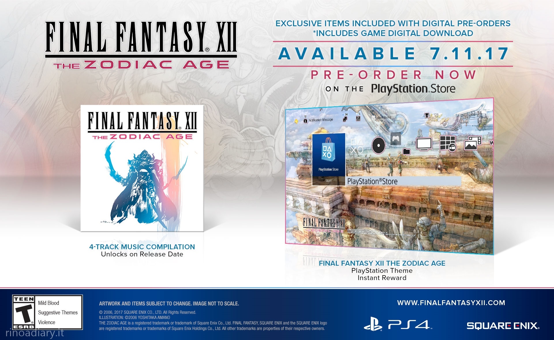 Final Fantasy XII: The Zodiac Age - Exclusive Digital Edition