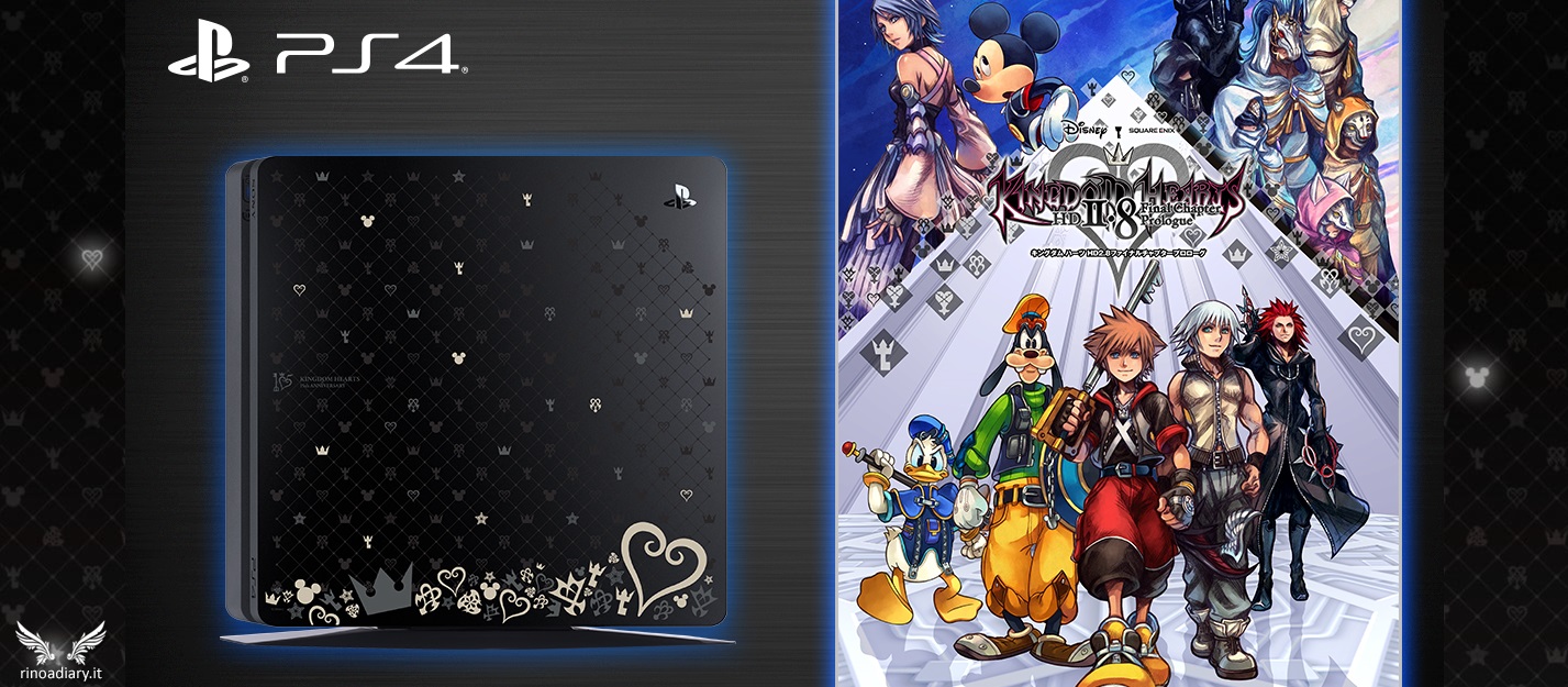Annunciata la PlayStation 4 a tema Kingdom Hearts per i 15 anni della saga!